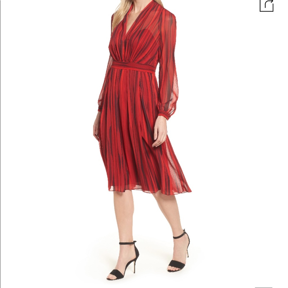 Anne Klein Fit & Flare Dress Size 4